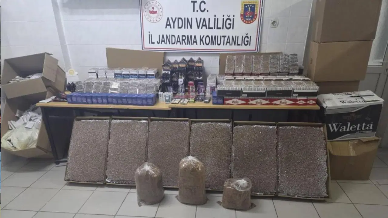 didimde 14 milyon degerinde kacak sigara ele gecirildi IcdAnktb.jpg