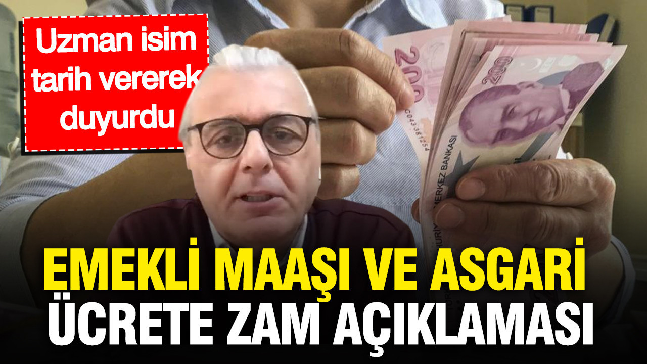 Sgk uzmani aziz celik tarih verdi emekli maasi ve asgari ucrete zam aciklamasi buvBleUy